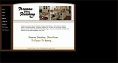Desktop Screenshot of freemanfinishing.com